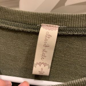 Altar’d State long sleeve tunic with side slits